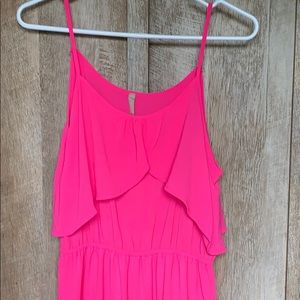 Boutique Hot Pink maxi dress
